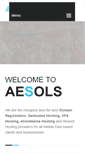 Mobile Screenshot of aesols.com